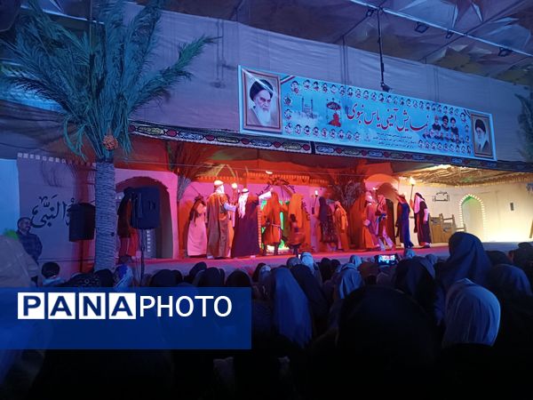 نمایش آیینی یاس نبوی در امامزاده سید حمزه (ع) کاشمر