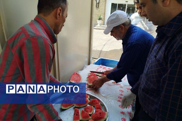 برپایی موکب عید غدیر به همت بسیج فرهنگیان و دانش آموزی ناحیه دو شهرری 