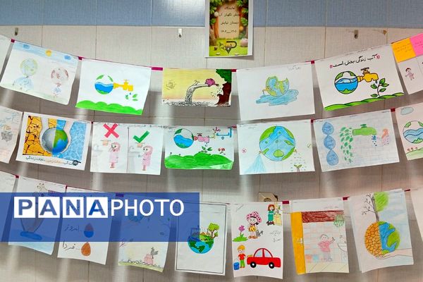 دانش‌آموزان دبستان نیایش، نگهبانان آینده آب