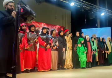 نمایش آیینی دختر آفتاب در فرهنگ سرای غدیر مشهد 