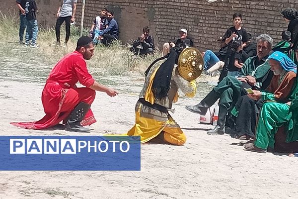 تعزیه خوانی واقعه عاشورا در روستای چکنه علیا خراسان رضوی 