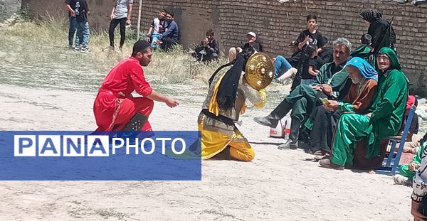 تعزیه خوانی واقعه عاشورا در روستای چکنه علیا خراسان رضوی 