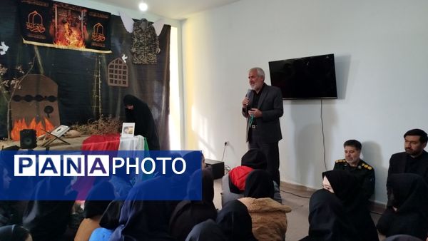 تشییع شهید گمنام در دبیرستان نورالهدی کبودراهنگ 