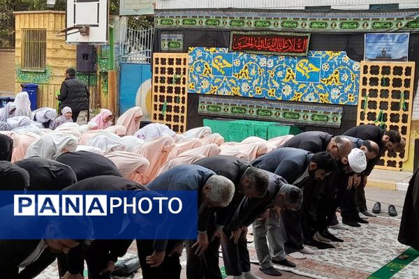 روز معنویت در مدرسه محدثه شاهد ورامین؛ از نماز باران تا زنگ عتبات عالیات