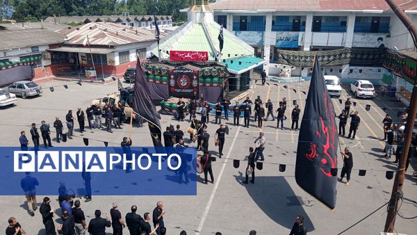 مراسم سوگواری امام حسین(ع) توسط کارکنان صنعت نفت محمودآباد
