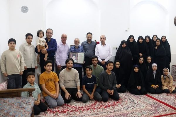 دیدار خبرنگاران پانا با خانواده شهدا