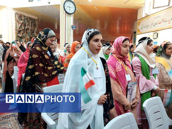 آئین افتتاح بیست و چهارمین اردوی عشایری دانشآموزان دختر سراسر کشور در مشهد