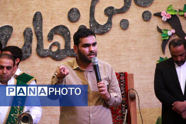 حضور خادمان رضوی در اعتکاف دانش‌آموزی فهرج