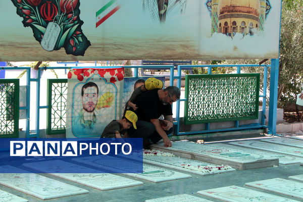 مراسم بزرگداشت شهید مدافع حرم «مهدی طهماسبی»
