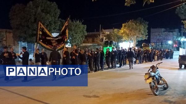 مراسم شام غریبان در شهر تیتکانلو