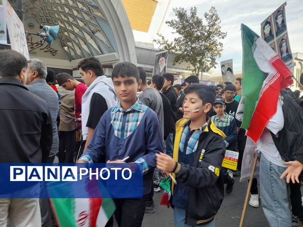 مراسم راهپیمایی ۱۳ آبان‌ ماه سال ۱۴۰۳ در شهرستان قائمشهر