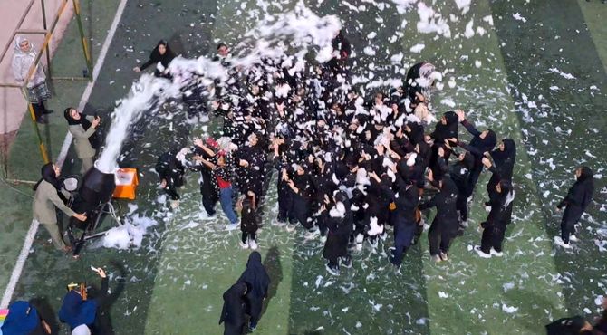 جشن جوانه های دختران دبیرستان شهید خسروی زارچ