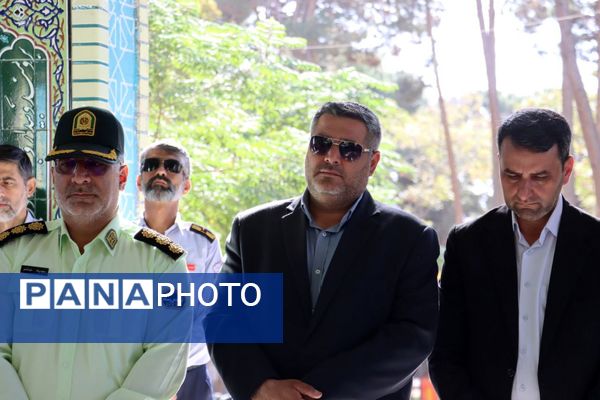 گرامیداشت روز آتش‌نشان و عطرافشانی مزار شهدای گمنام در تربت‌حیدریه
