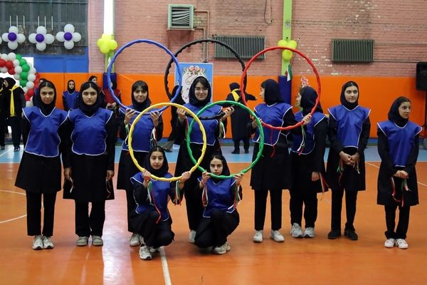 افتتاحیه المپیاد ورزشی درون مدرسه‌ای در آذربایجان غربی