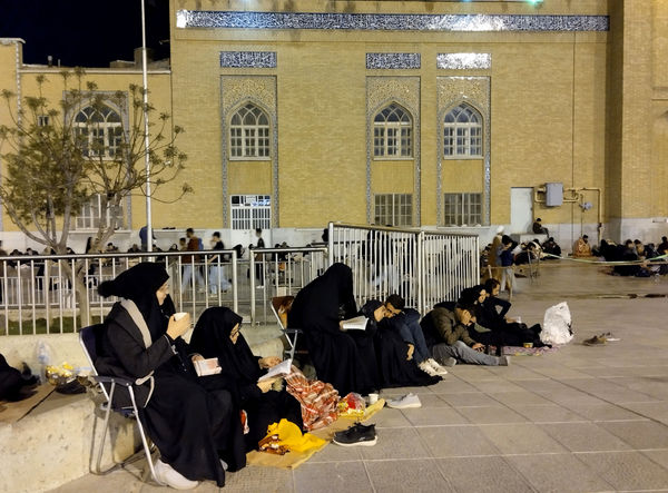 مراسم سومین شب قدر در حرم حضرت معصومه(س)