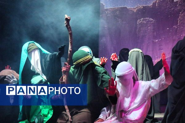 اجرای نمایش آیینی سرگذشت در مشهد
