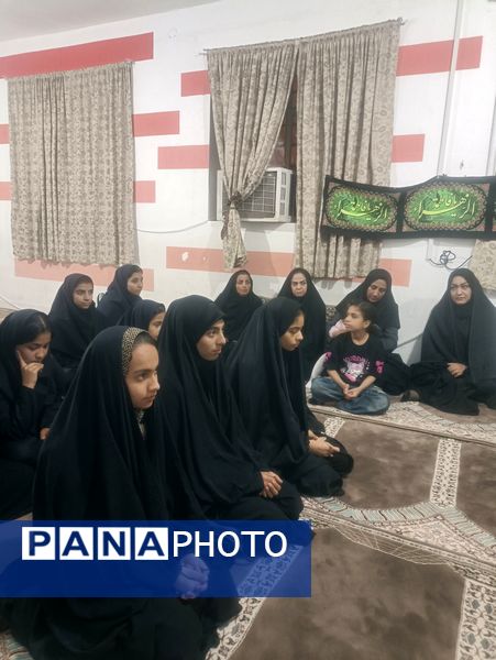 دبیرستان فنی و حرفه ای فاطمیه در سوگ بانوی دو عالم