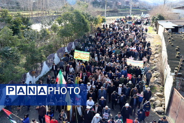 راهپیمایی ۲۲ بهمن بخش بندپی شرقی