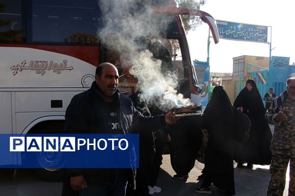 اعزام کاروان‌های دانش‌آموزی به اردوهای راهیان نور جنوب کشور