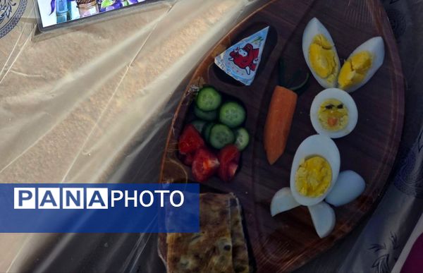 برگزاری همایش غذای سالم در دبستان بوستان 