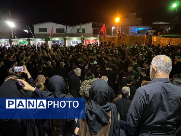 شام غریبان حسینی در گلوگاه 