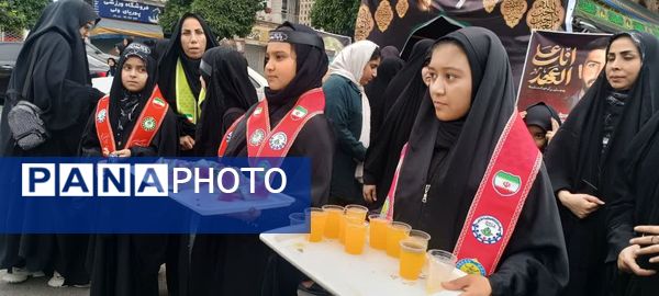 پیاده‌روی اربعین حسینی در محمودآباد