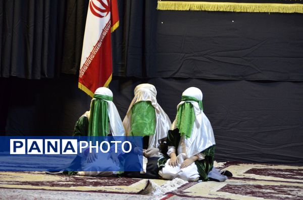 مراسم عزاداری هیئت فرهنگیان در نیشابور 