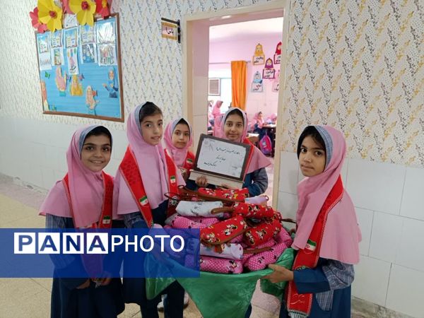 جشن متنوع میلاد حضرت زینب (س) در مدرسه شهید هادی آریایی