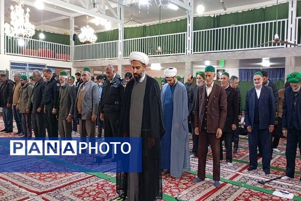 اقامه نماز جمعه در شهر بار نیشابور