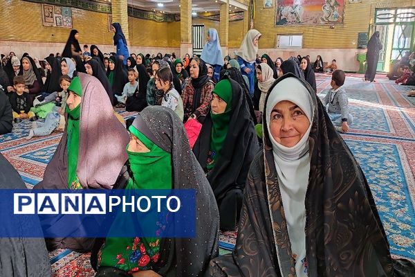 مراسم ولادت حضرت فاطمه زهرا (س)و گرامیداشت روز مادر در حسینیه شهر بار نیشابور