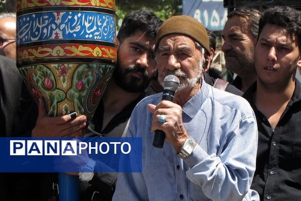  مراسم جاماندگان اربعین در روستای تحت منظر 