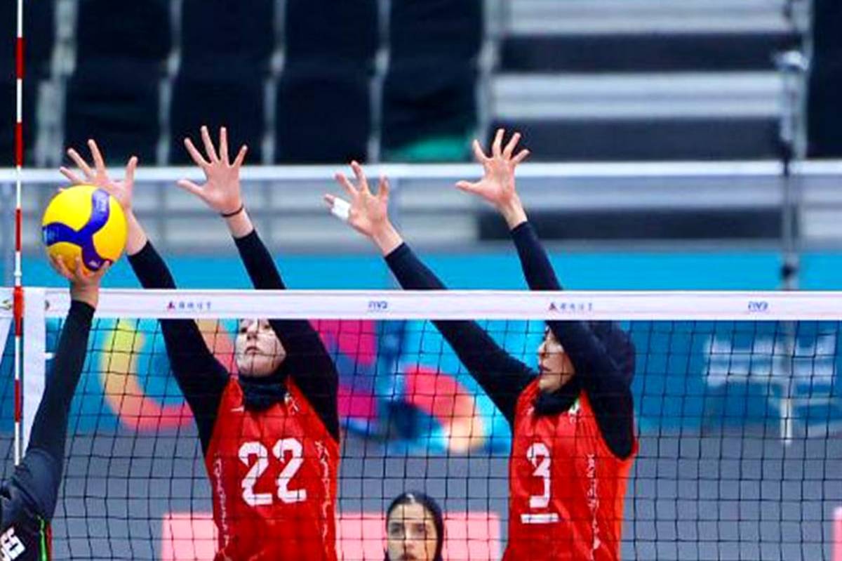قدرت‌نمایی شیرزنان والیبالیست ایران در ریاض؛ پیروزی قاطع ۳–۰ برابر افغانستان