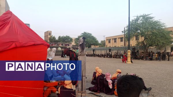 آیین سنتی تعزیه‌‌‌خوانی روز عاشورا در میناب 