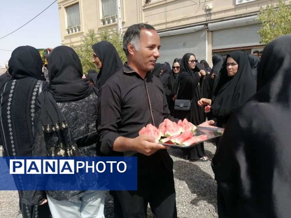 برپایی موکب‌هایی با عطر و بوی امام حسین (ع) در روستای نقاب