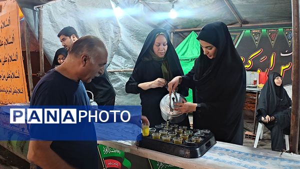 برگزاری مراسم شب چهارم محرم توسط هیات محبان اهل بیت قائمشهر
