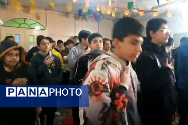 مراسم عزاداری حضرت فاطمه زهرا (س)در دبیرستان هیأت امنایی رازی