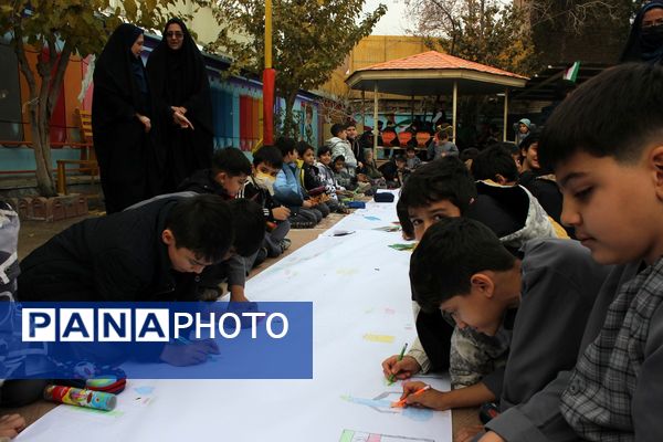  افتتاح جشنواره «امید فردا» در مدرسه شاهد ده دی ورامین