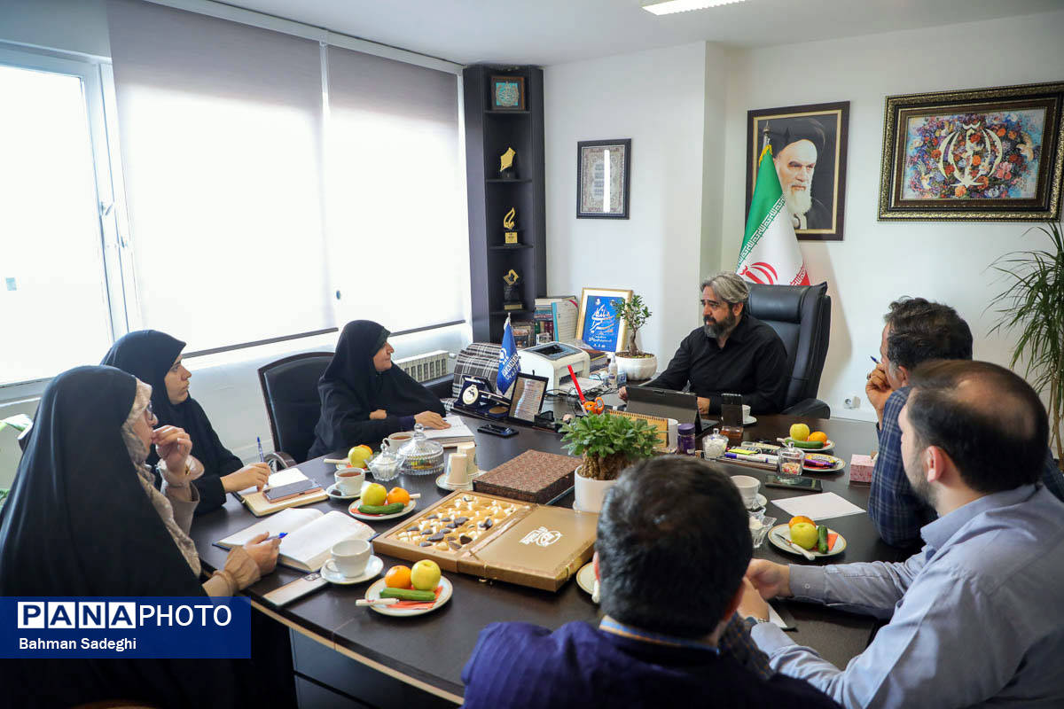 نشست مشترک مدیران سازمان آموزش و پرورش استثنایی کشور و خبرگزاری پانا