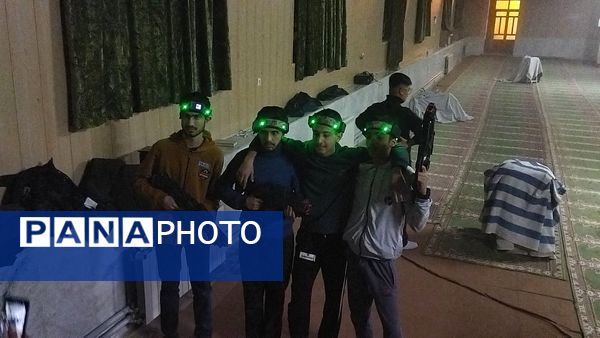 مسابقه لیزرتگ دبیرستان شاهد ابوذر غفاری