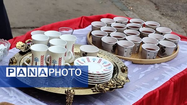 نواختن زنگ هفته کتاب و کتابخوانی در کارون