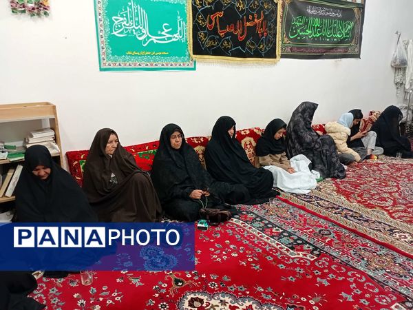 مراسم سوگواری شهادت حضرت زهرا (س) در خلیل آباد