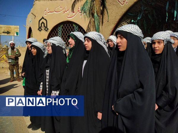 اردوی راهیان نور دانش‌آموزان ناحیه 2 قم