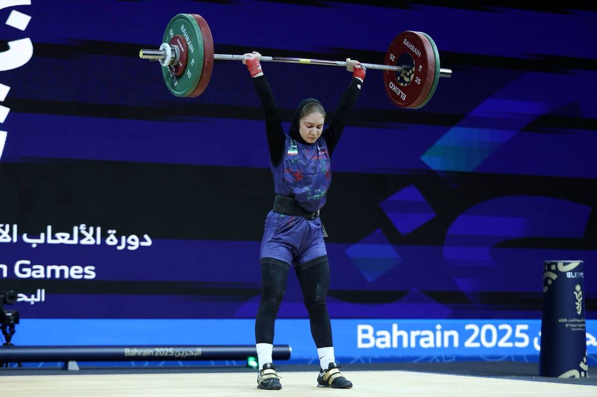 بازیهای آسیایی جوانان؛ برنز از دست دختر وزنهبردار ایران پرید