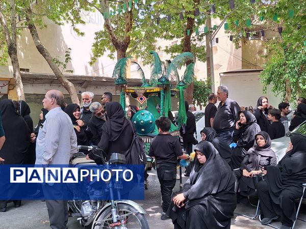 مراسم عاشورای حسینی در انگورستان ملک اصفهان