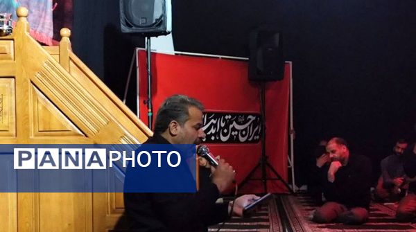 هیئت عزاداری جوانان انصار الحسین(ع)  در شهرستان خلیل آباد 