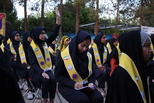 پیش اردوی ملی تشکیلات پیشتازان دختر استان کرمان