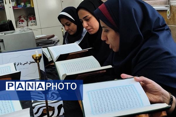 برپایی محافل انس با قرآن یادبود سیدحسن نصرالله در مدارس رودهن 