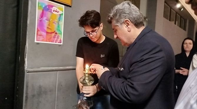 افتتاح سالن تئاتر تبریز با نمایش «اوشاق»