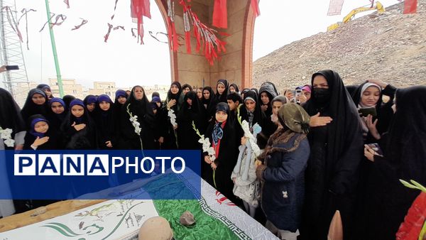 تجدید میثاق مردم صفادشت با شهدای گمنام