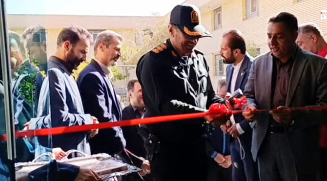 آیین افتتاح مجموعه مدارس سما در شهرستان آباده